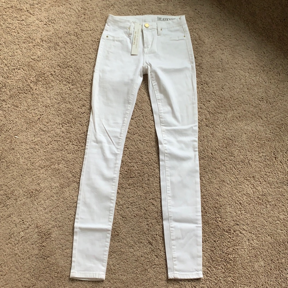 Blank NYC White Denim